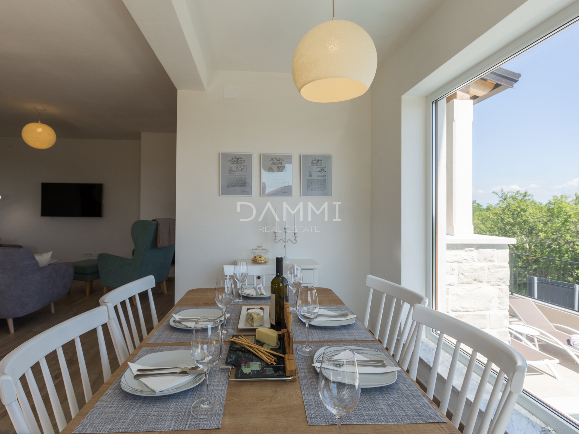 ISTRIEN, BUJE - Wunderschöne Villa mit Blick auf das Meer und die Natur